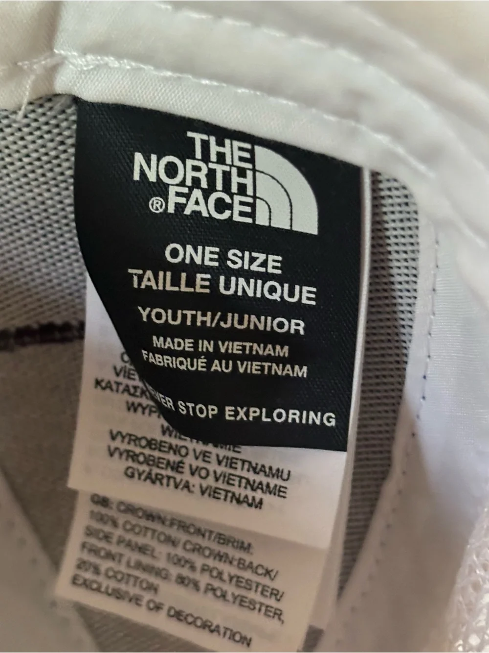 The North Face Youth Trucker Snapback Hat One Size